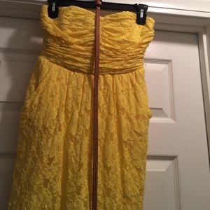 Yellow dress