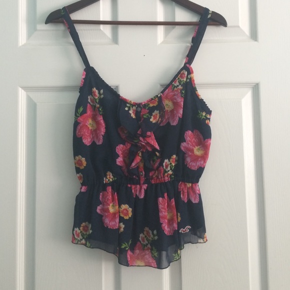 Hollister floral top
