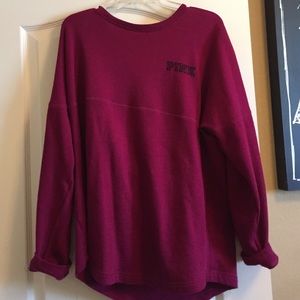 PINK crew neck sweater