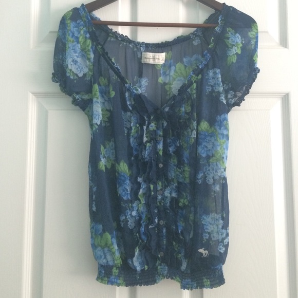 Floral Abercrombie top