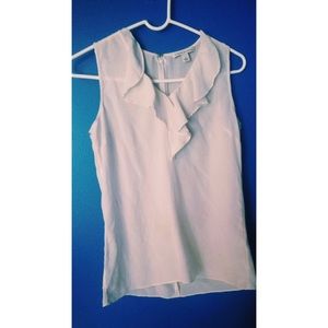 White banana republic blouse