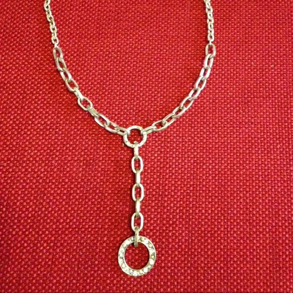 Crystal drop necklace