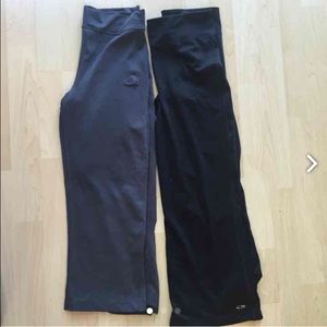 Wide leg workout leggings