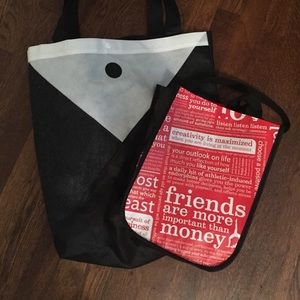 Lululemon reusable bags