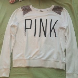 Vs pink crewneck