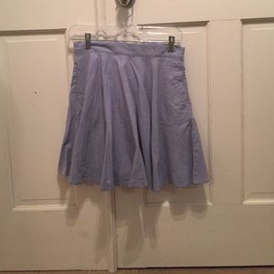 Blue skirt