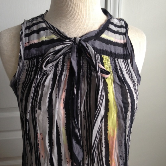 MARC JACOBS STRIPED FROCK DRESS - Picture 2 of 4