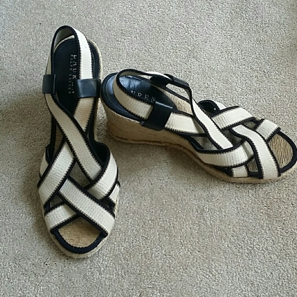 Ralph Lauren  Shoes - SOLD***Ralph Lauren wedge sandal