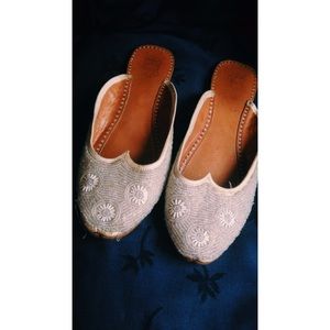 Hand made, genuine leather flats