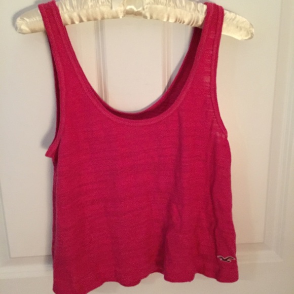 Hollister pink tank top