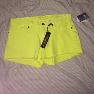 Lucky Brand Yellow shorts