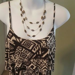 Beautiful printed crop top