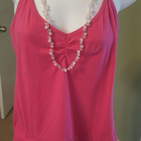 Pink halter top - Picture 1 of 2