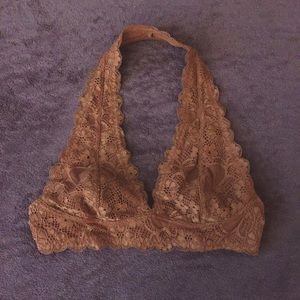 FP Galloon Lace Halter Bra