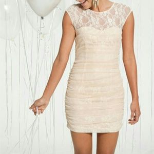 Lace Illusion Dress