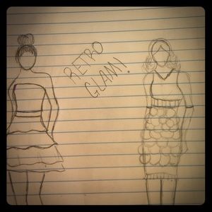 Retro outfit designs