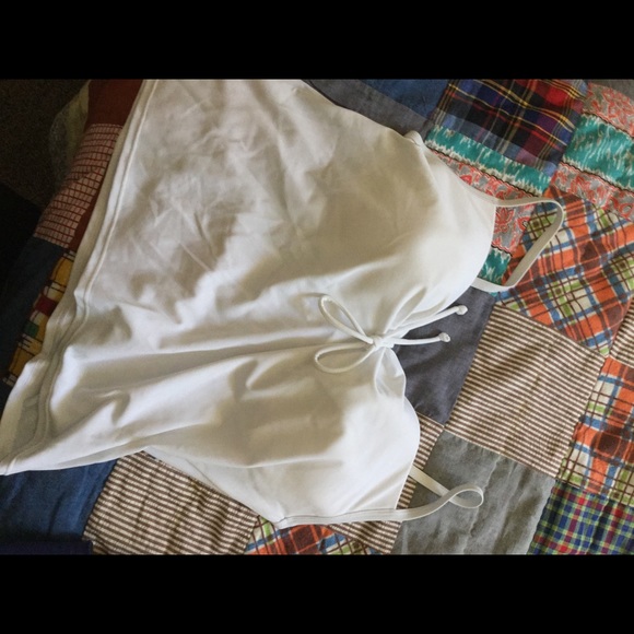 Victoria's Secret white swim top