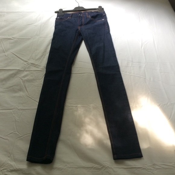 Cheap Monday dark blue denim skinny jeans