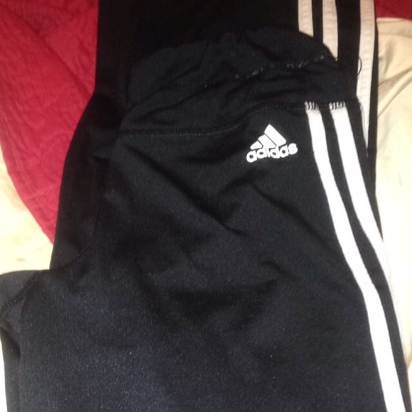 Adidas black track pant