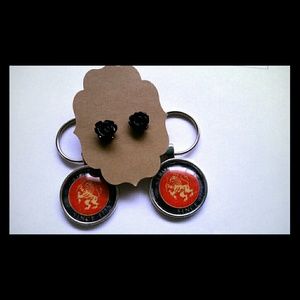 Key chain bundle and free earrings