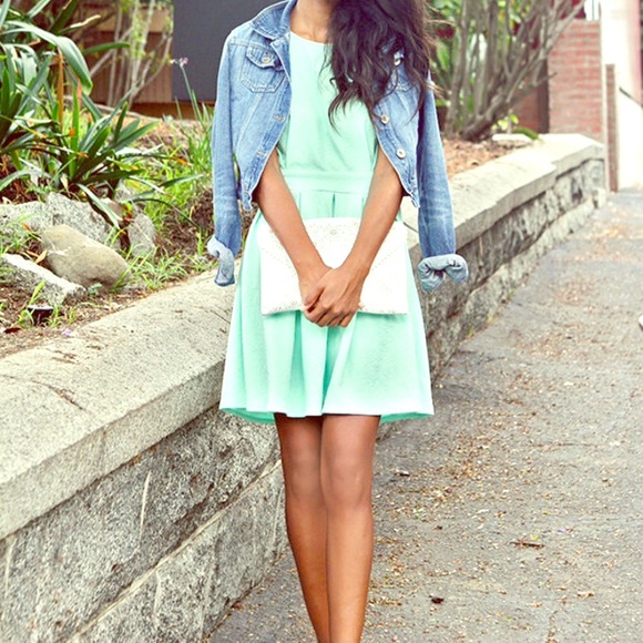 Mint sun dress