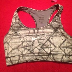 Broken Glass Nike Dri-Fit Sports Bra