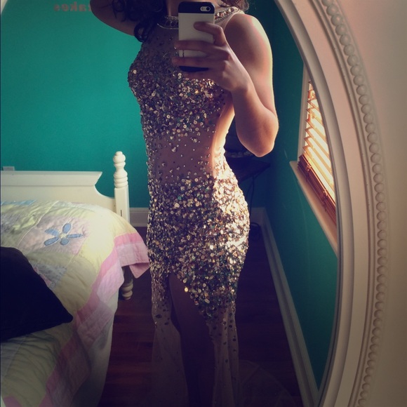 CACHE PROM DRESS