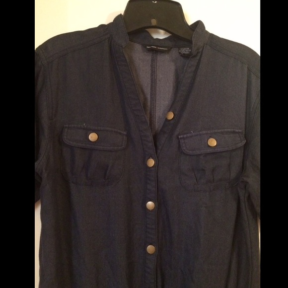 🚫SOLD🚫New York Company Denim Jean Chambray - Picture 2 of 4