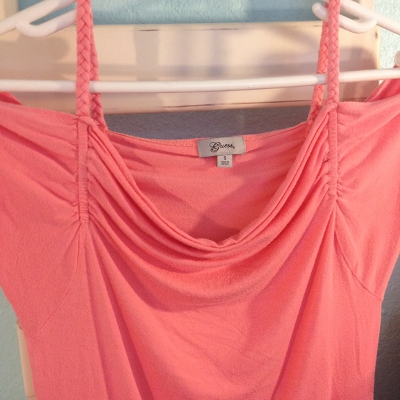 Pink Cold Shoulder Top NWOT