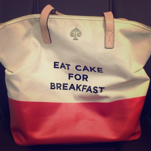 Kate Spade Eat Cake for Breakfast with dust bag - Picture 1 of 3