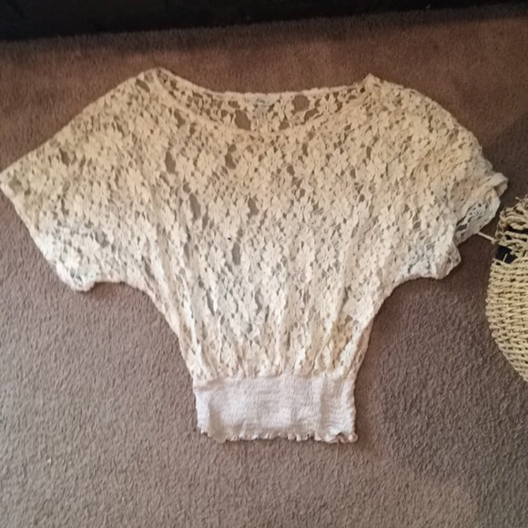 Lace shirt from pac sun