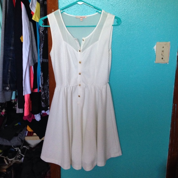 White summer dress