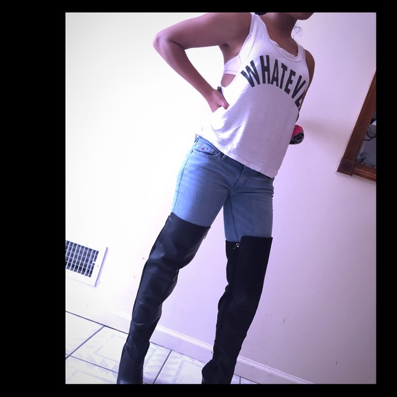 Thigh high boots