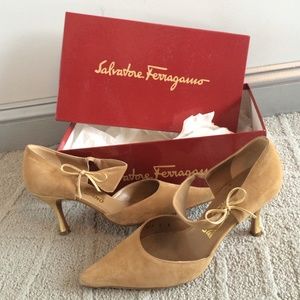 AUTHENTIC Ferragamo heels- with original packaging
