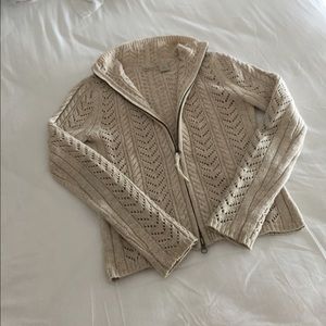 Beige sweater from Nordstrom
