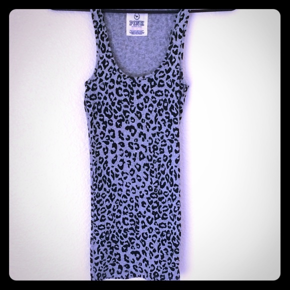 VICTORIAS SECRET PINK Leopard Tank BUNDLED