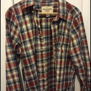 Amazing Abercrombie & Fitch plaid shirt. Men