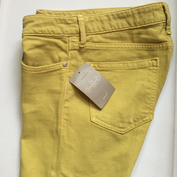 Yel/Jaune denim by Pilcro and the Letterpress - Picture 2 of 3