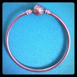 Sterling silver Pandora bangle