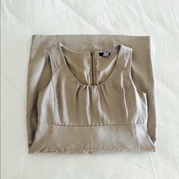 Beige dress by J.Crew