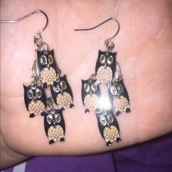 Owl earrings