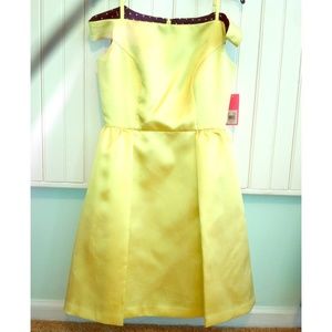 Isaac Mizrahi Off-the-Shoulder Mikado Dress