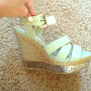 Gianni Bini mint wedges