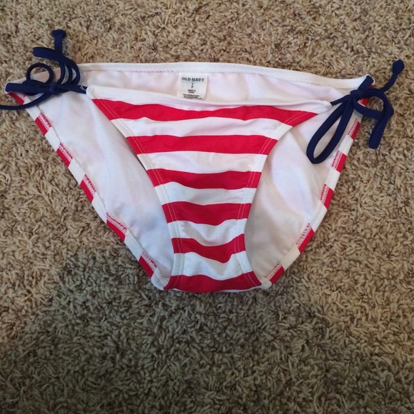 American flag bathing suit bottom