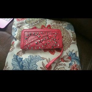🚫SOLD ON MERCARI🚫Coral wallet