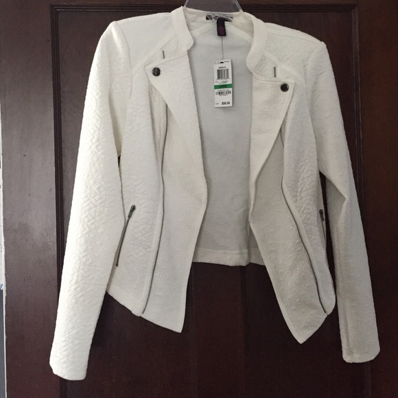 Material girl white jacket