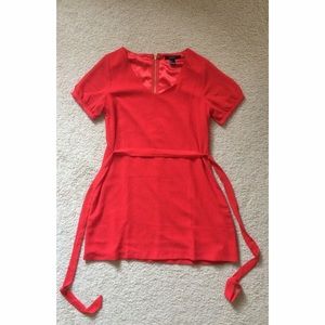 Forever 21 Red Shirt Dress