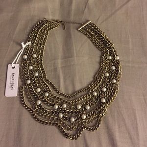 Bauble Bar 'Pearl Court' Bib Necklace