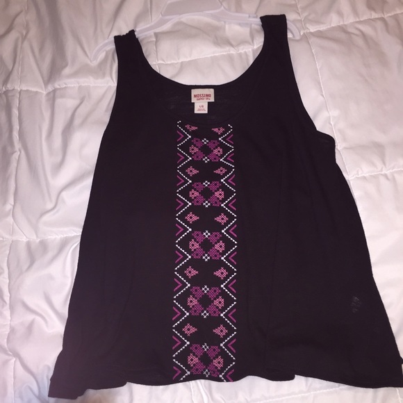 Black Aztec tank