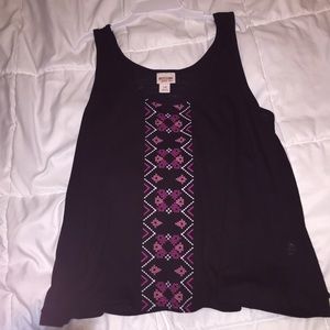 Black Aztec tank
